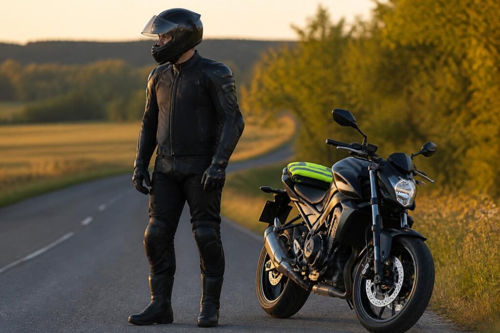 découvrez l'équipement moto obligatoire et recommandé pour assurer votre sécurité sur la route. casque, vêtements, accessoires indispensables : tout ce qu'il faut savoir avant de rouler.