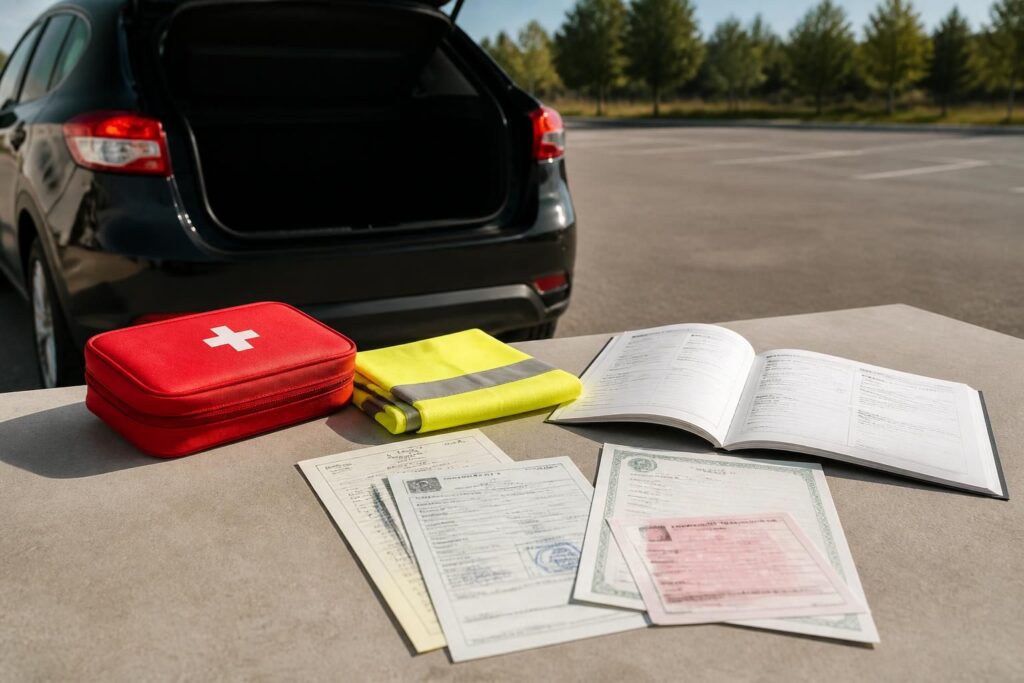 découvrez la liste des papiers obligatoires à toujours avoir dans votre voiture pour être en règle et éviter les amendes.