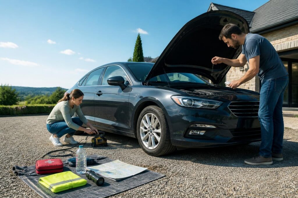 découvrez notre checklist complète pour préparer votre voiture avant un long trajet afin d'assurer sécurité et confort tout au long de votre voyage.