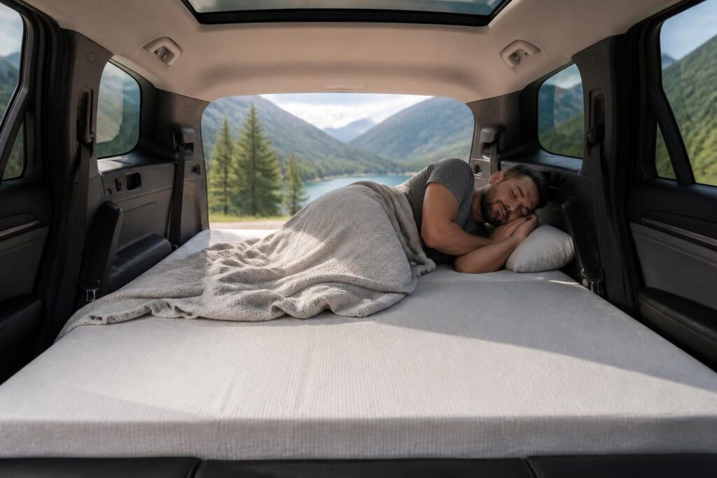 découvrez comment un matelas pour voiture peut transformer vos trajets en moments de repos confortable et profiter d'un sommeil de qualité lors de vos déplacements.