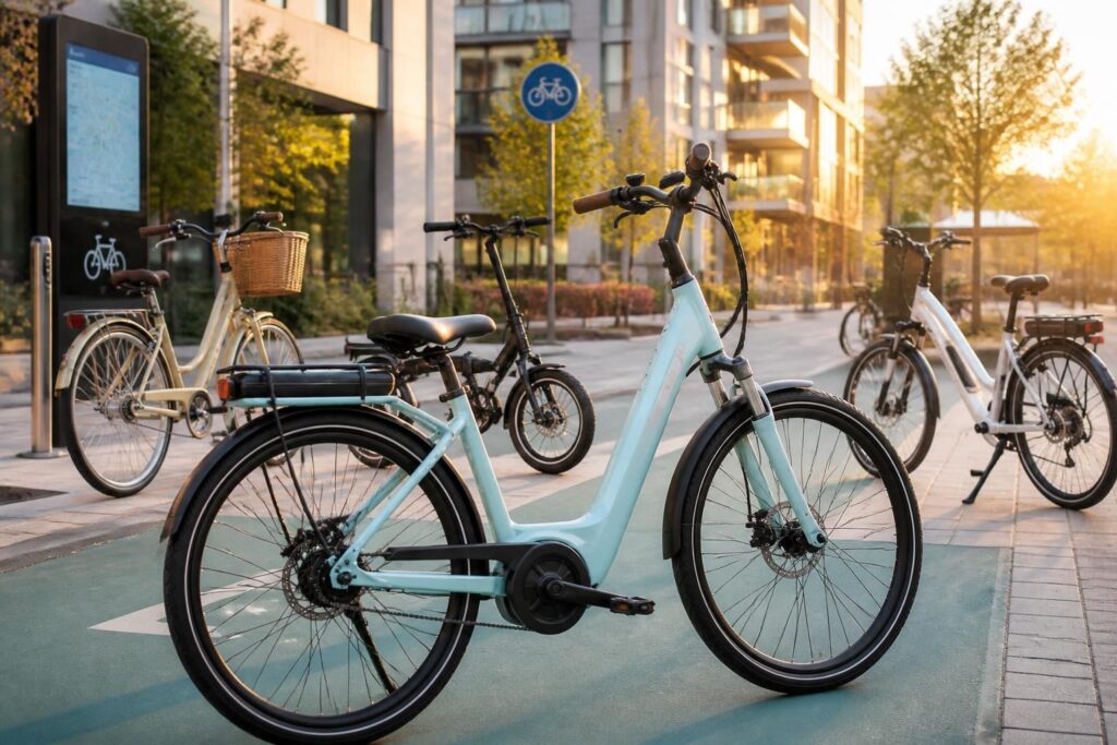 découvrez notre guide des vélos électriques pour femme, alliant confort, design de cadre adapté et les modèles incontournables à connaître pour vos balades.