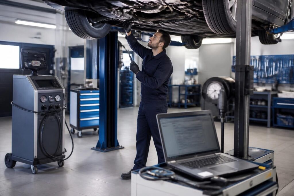 découvrez tout ce qu'il faut savoir sur le contrôle technique : déroulement, tarifs et les principaux points de contrôle pour assurer la sécurité de votre véhicule.