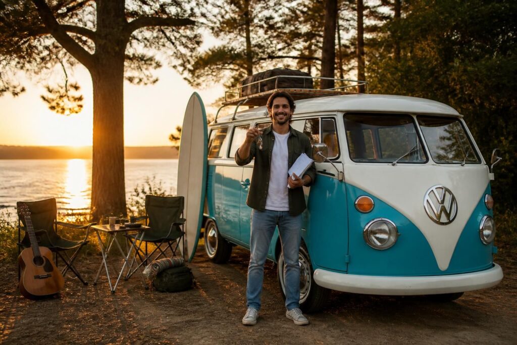 Location combi VW particulier : comment louer un van vintage facilement ?