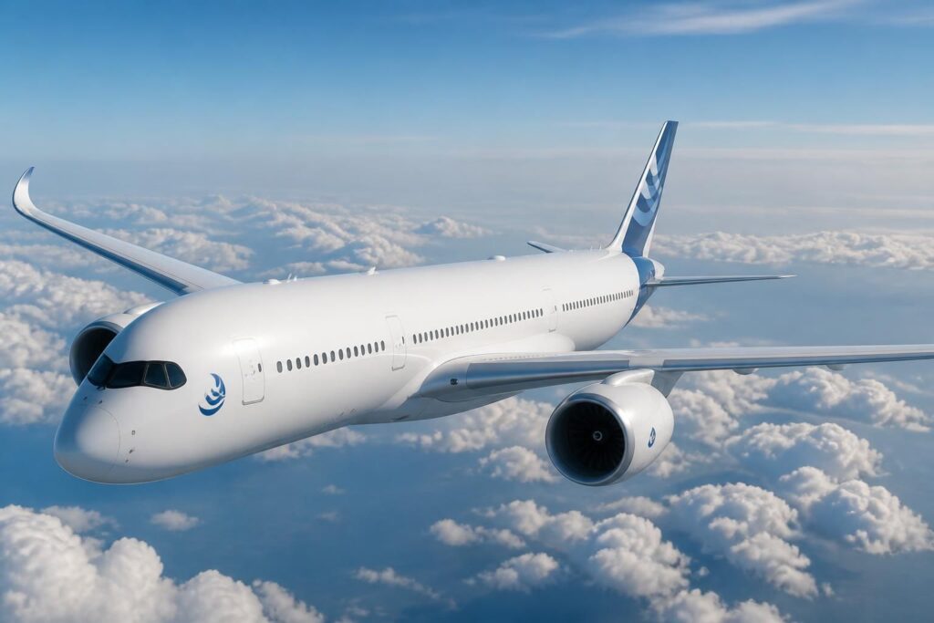 découvrez l'a350-1000, l'avion long-courrier nouvelle génération d'airbus, alliant performance, confort et innovation pour des voyages aériens inégalés.