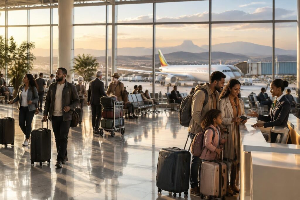 préparez votre voyage à l’aéroport d’addis-abeba grâce à ce guide pratique : services, transports, conseils et informations utiles pour les voyageurs.