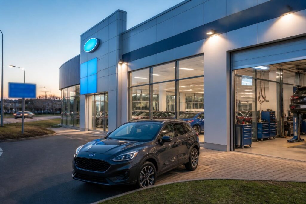 Ford à proximité : trouver un concessionnaire ou garage rapidement