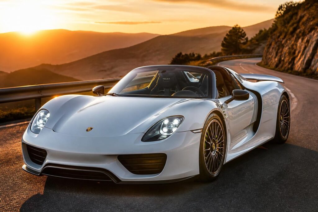 découvrez la porsche 918 supercar, une alliance exceptionnelle de puissance brute et de technologies de pointe, conçue pour offrir des performances inégalées et une expérience de conduite unique.