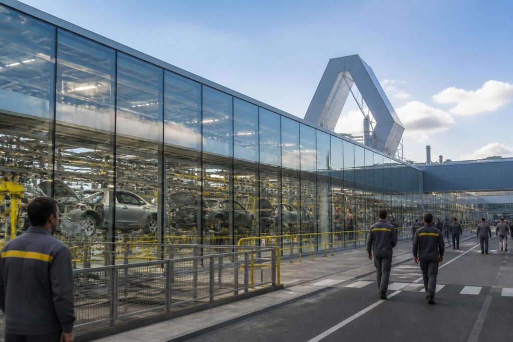 découvrez renault valenciennes, le centre industriel stratégique de la marque au losange, alliant innovation, savoir-faire et excellence dans la fabrication automobile.