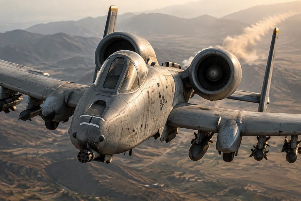 A-10 : zoom sur cet avion d’attaque au sol emblématique de l’US Air Force