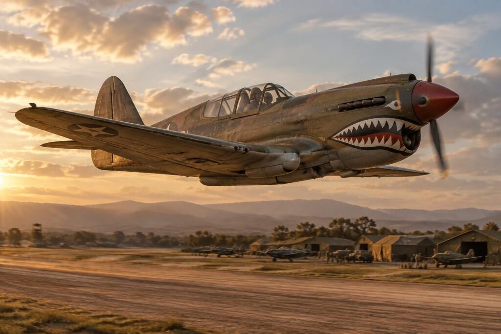 Curtiss P 40 Warhawk : histoire et caractéristiques de ce chasseur mythique