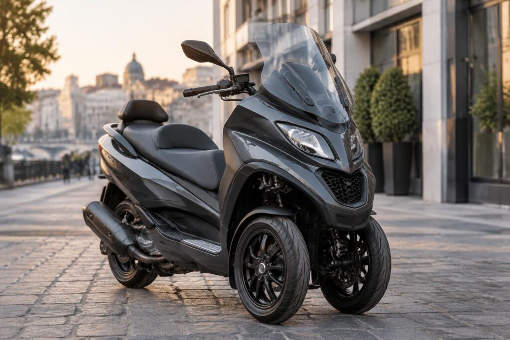 découvrez le piaggio mp3 500 : caractéristiques, performances, confort et avis pour savoir si ce scooter trois-roues est fait pour vous.