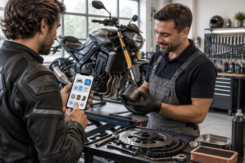 découvrez comment motointegrator simplifie l’entretien de votre moto : trouvez facilement les pièces, accessoires et services adaptés à vos besoins.